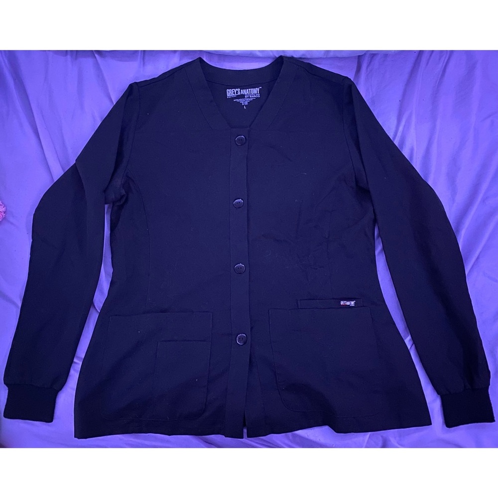 Grey’s Anatomy Button Up Scrub Jacket